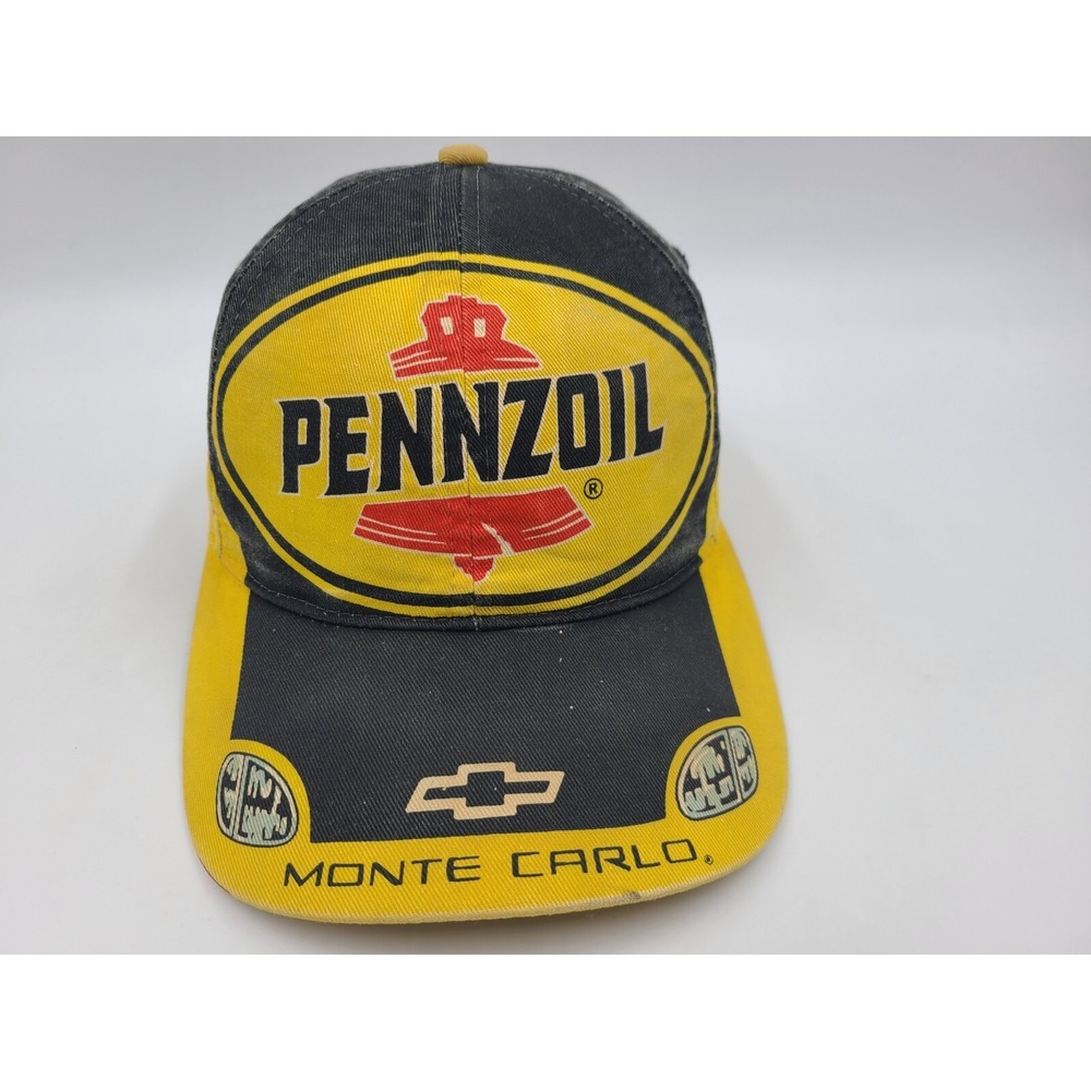 Vintage Pennzoil Monte Carlo Chevrolet All Over Print Global Caps Snapback Hat‎